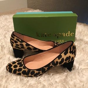 ❤️Kate Spade Leopard Heels Sz - 8.5❤️